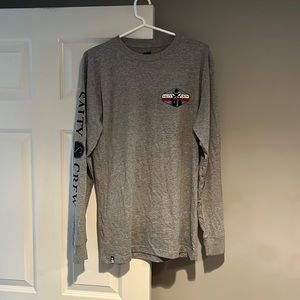 Salty Crew Grey Chasing Tail Long Sleeve